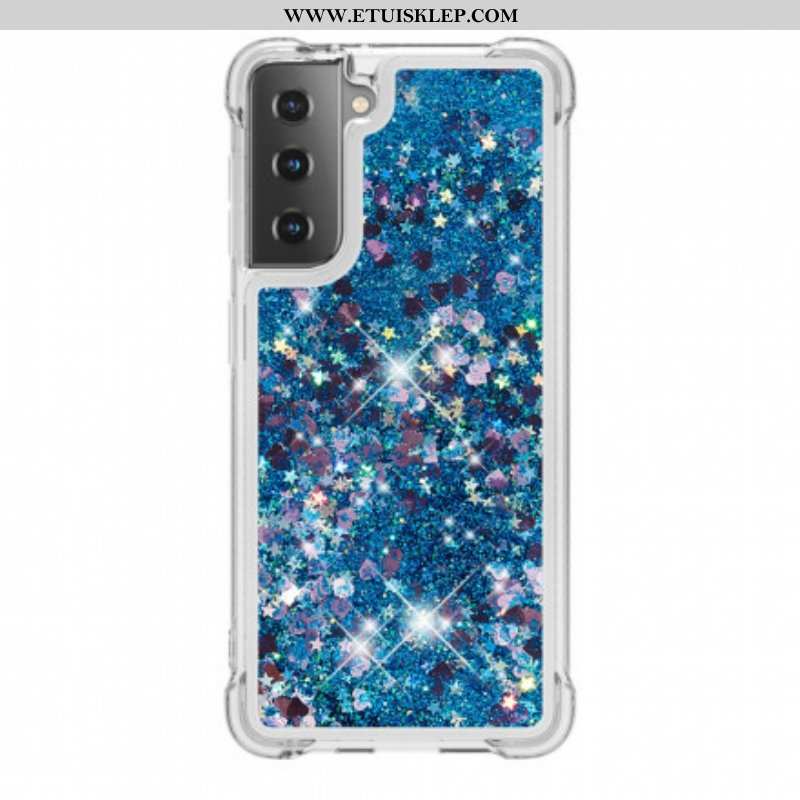 Etui do Samsung Galaxy S21 Plus 5G Pragnienia Cekiny